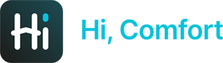 Hi, Comfort Logo